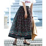 レッドペディクル | zootie（ズーティー）：インドコットン マキシスカート | e-zakkamania stores