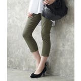 オリーブ | zootie（ズーティー）：エアパンツ［クロップド］ | e-zakkamania stores