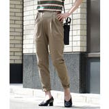 ダークベージュ | zootie（ズーティー）：COOL TOUCH 接触冷感テーパードパンツ | e-zakkamania stores