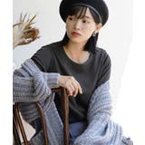 チャコール | zootie（ズーティー）：裏起毛カットソー［クルーネック］ | e-zakkamania stores