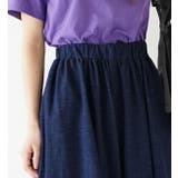 zootie（ズーティー）：色落ちしにくい カットソーデニム ワイドパンツ | e-zakkamania stores | 詳細画像14 