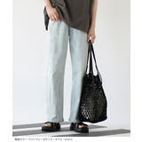 こっそりウエストゴム ストレッチデニムパンツ［ストレート］ | e-zakkamania stores | 詳細画像7 