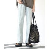 こっそりウエストゴム ストレッチデニムパンツ［ストレート］ | e-zakkamania stores | 詳細画像20 