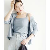 zootie（ズーティー）：汗しみない リブカットソー［カップ付きキャミソール］ | e-zakkamania stores | 詳細画像14 