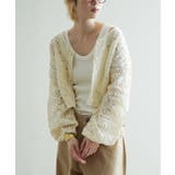 アイボリー | zootie（ズーティー）：コードレース シアーカーディガン | e-zakkamania stores