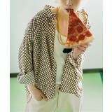 zootie（ズーティー）：ジオメトリック柄 ワイドブラウス | e-zakkamania stores | 詳細画像20 