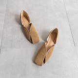 SDベージュ | アシンメトリーVカットパンプス | FABBY FABBY.