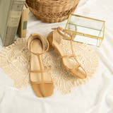 ベージュ | ストラップピンヒールサンダル | FABBY FABBY.