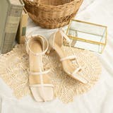 オフホワイト | ストラップピンヒールサンダル | FABBY FABBY.