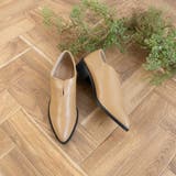 ベージュ | マニッシュスリットパンプス | FABBY FABBY.
