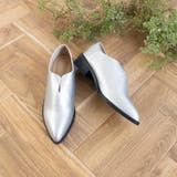 シルバー | マニッシュスリットパンプス | FABBY FABBY.