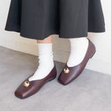 メタルモチーフバレエパンプス | FABBY FABBY. | 詳細画像8 