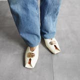 メタルモチーフオープントゥミュール | FABBY FABBY. | 詳細画像8 