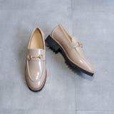 ENベージュ | 厚底ビットローファー | FABBY FABBY.