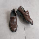 ブラウン | ボリュームソールコインローファー | FABBY FABBY.