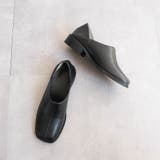 ブラック | サイドVカットスリッポンシューズ | FABBY FABBY.