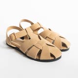 SDベージュ | バックベルトグルカフラットサンダル | FABBY FABBY.
