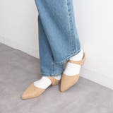 甲ベルトポインテッドフラットサンダル | FABBY FABBY. | 詳細画像17 