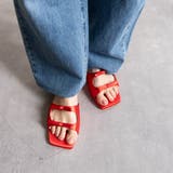 Wリボンスクエアフラットサンダル | FABBY FABBY. | 詳細画像7 