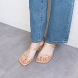 スクエアヒールストラップサンダル | FABBY FABBY. | 詳細画像8 