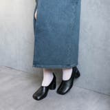 ラウンドスクエア丸ヒールパンプス | FABBY FABBY. | 詳細画像3 