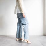 スクエアトゥメタルパーツストラップヒールサンダル | FABBY FABBY. | 詳細画像11 