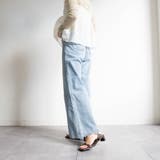 スクエアトゥメタルパーツストラップヒールサンダル | FABBY FABBY. | 詳細画像20 