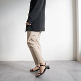 スクエアトゥメタルパーツストラップヒールサンダル | FABBY FABBY. | 詳細画像5 