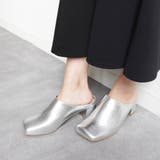 スクエアトゥチャンキーヒールミュール | FABBY FABBY. | 詳細画像15