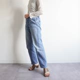 スクエアトゥ トング チャンキーヒールサンダル | FABBY FABBY. | 詳細画像19