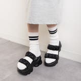 厚底シフォン2ベルトサンダル | FABBY FABBY. | 詳細画像2 