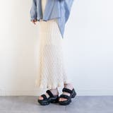 厚底シフォン2ベルトサンダル | FABBY FABBY. | 詳細画像5 