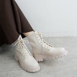 ニットレースアップタンクソールショートブーツ | FABBY FABBY. | 詳細画像9 