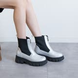 トラックソールニットジップショートブーツ | FABBY FABBY. | 詳細画像10 