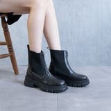 トラックソールニットジップショートブーツ | FABBY FABBY. | 詳細画像2 