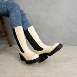 サイドゴアブーツ ミドル丈 厚底ヒール | FABBY FABBY. | 詳細画像8 