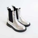 シルバー | サイドゴアジョッキ―ショートブーツ | FABBY FABBY.