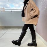 サイドゴアジップアップロングブーツ | FABBY FABBY. | 詳細画像6 