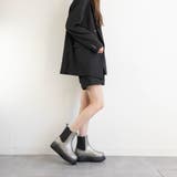 トラックソールワイドサイドゴアショートブーツ | FABBY FABBY. | 詳細画像10