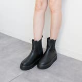 トラックソールワイドサイドゴアショートブーツ | FABBY FABBY. | 詳細画像2