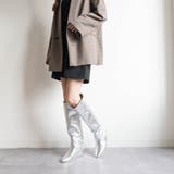 インヒールワイドロングブーツ | FABBY FABBY. | 詳細画像19 