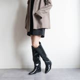 インヒールワイドロングブーツ | FABBY FABBY. | 詳細画像25 