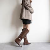 インヒールワイドロングブーツ | FABBY FABBY. | 詳細画像30 