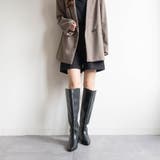 インヒールワイドロングブーツ | FABBY FABBY. | 詳細画像4 