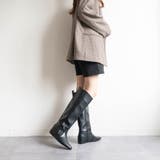 インヒールワイドロングブーツ | FABBY FABBY. | 詳細画像6 