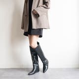 インヒールワイドロングブーツ | FABBY FABBY. | 詳細画像7 