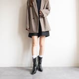 インヒールワイドショートブーツ | FABBY FABBY. | 詳細画像22 