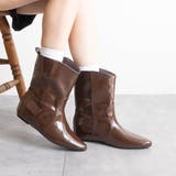 インヒールワイドショートブーツ | FABBY FABBY. | 詳細画像27 