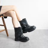 厚底ショートカバーブーツ | FABBY FABBY. | 詳細画像1 