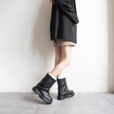 厚底ショートカバーブーツ | FABBY FABBY. | 詳細画像9 